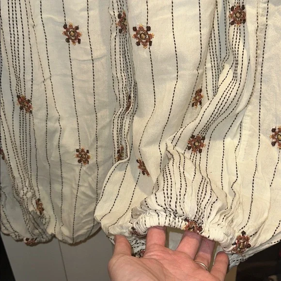 NWOT Free People Embroidered Haram Pants $228 MSRP - Picture 8 of 8